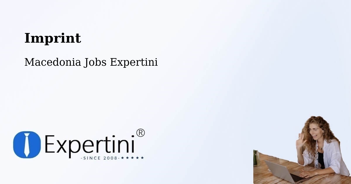 Imprint – Gradsko - Macedonia Jobs Expertini